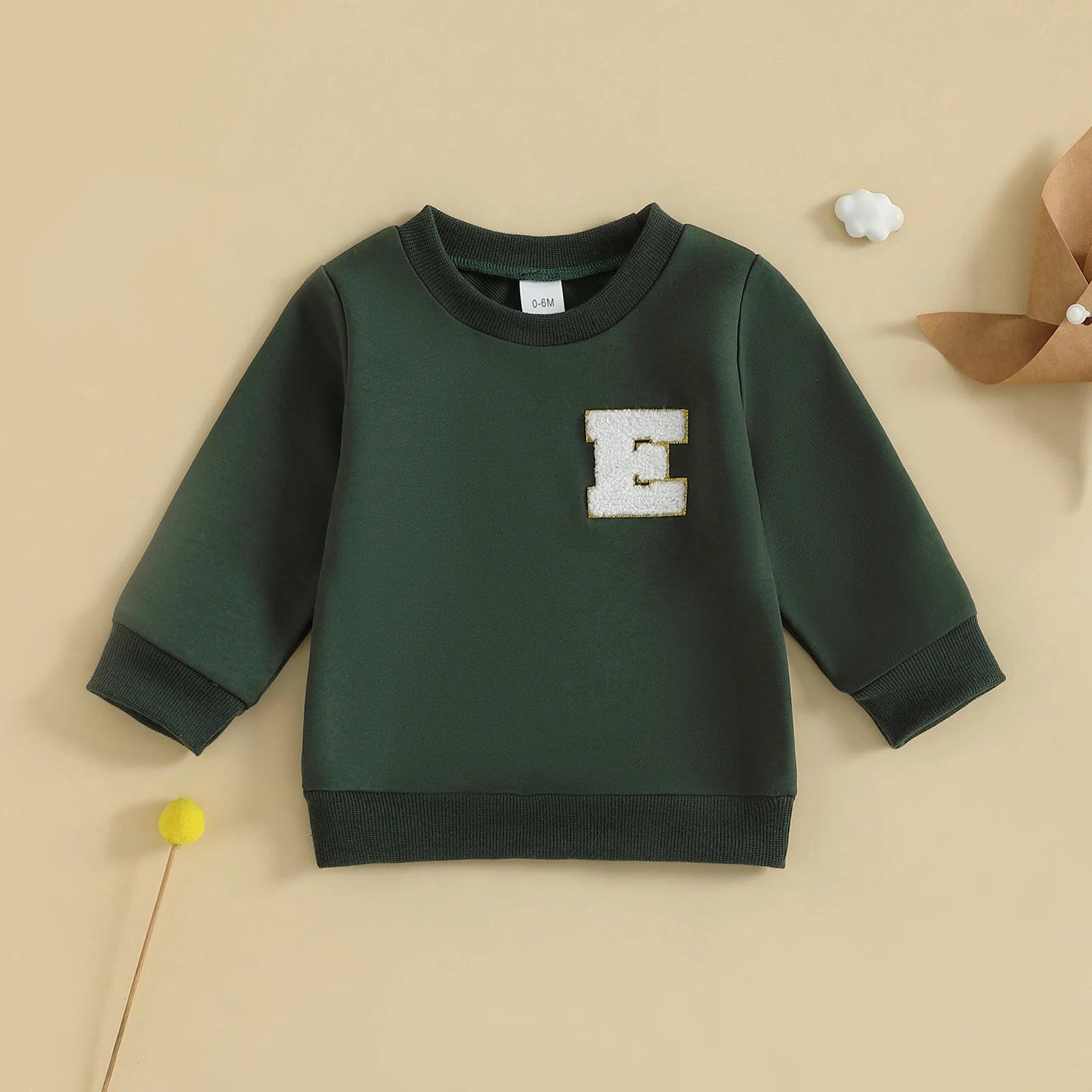 Kids Round Neck Long Sleeves Stylish Winter Sweatshirt
