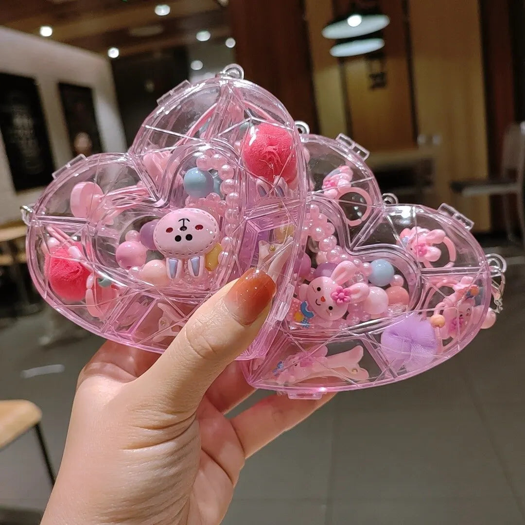 Cute Cartoon Design Girls Jewelry Set in Random Color childrensterritory
