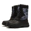 Teenage Girls Boys Non-Slip Waterproof Warm Fur Boots childrensterritory