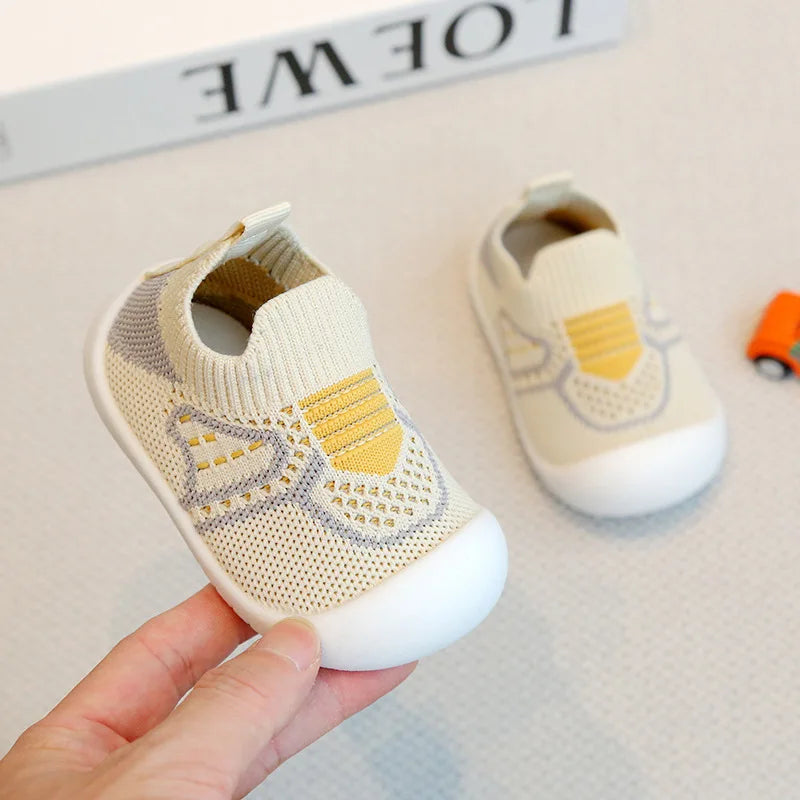 Kids Solid Color Soft Casual Shoes