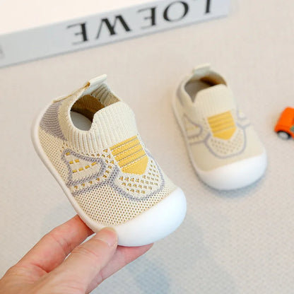 Kids Solid Color Soft Casual Shoes