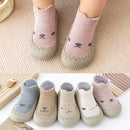Baby Cartoon Print Soft Rubber Sole Booties childrensterritory