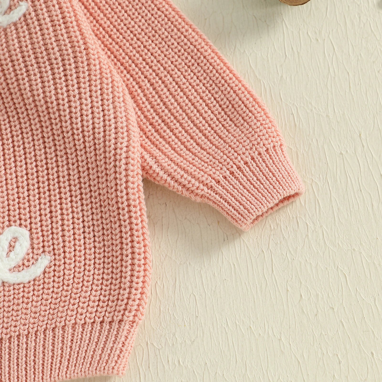 Kids' Long-Sleeved Christmas Print Winter Sweater