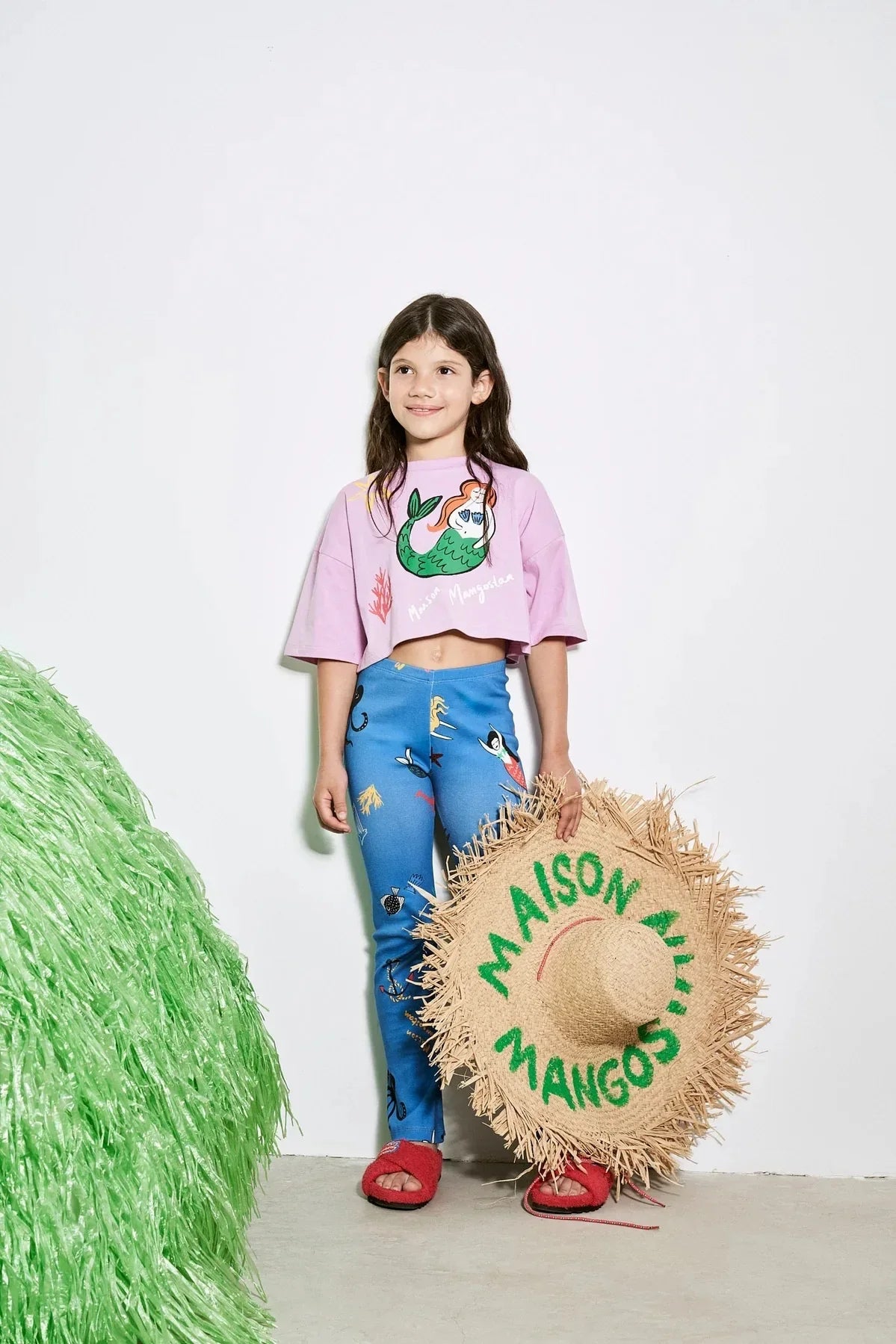 Letter and Cartoon Print Kids Casual Summer Clothes Set childrensterritory