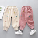 Girls’ Soft and Comfortable Winter Casual Trousers childrensterritory