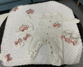 5pcs Sequin Bling Crown Design Baby Girl Welcome Home Outfits childrensterritory
