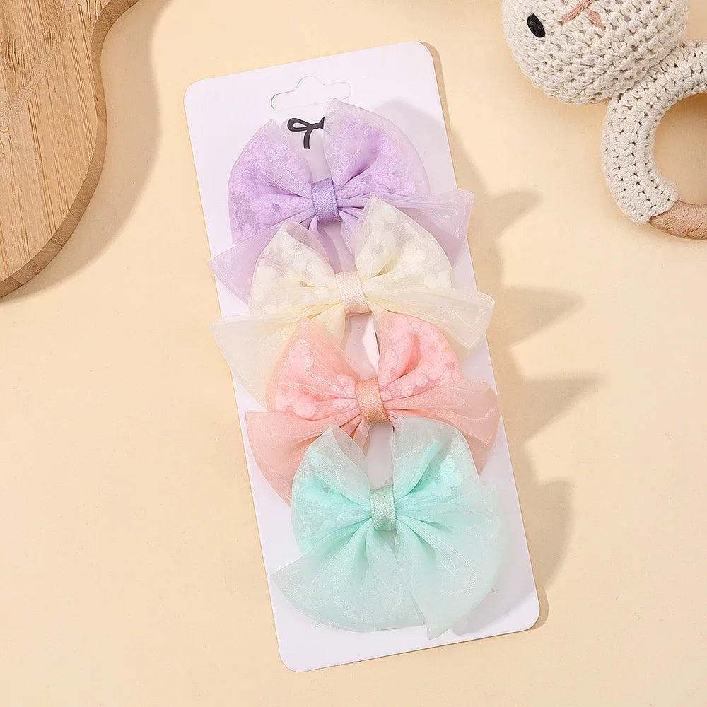 Girls Cute Handmade Lace Design Hair Accessories