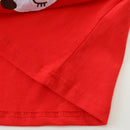 Girls’ Stylish Cartoon-Design Long-Sleeve Casual Dresses