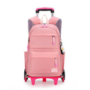 Kids/Teen Girls Multifunctional Wheeled School Backpack Set