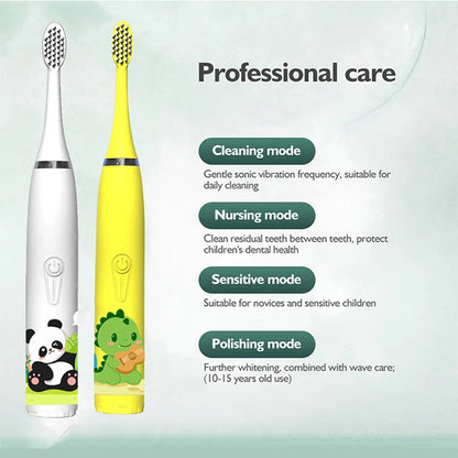 Smart Rechargeable Kids Sonic Electric Toothbrush childrensterritory