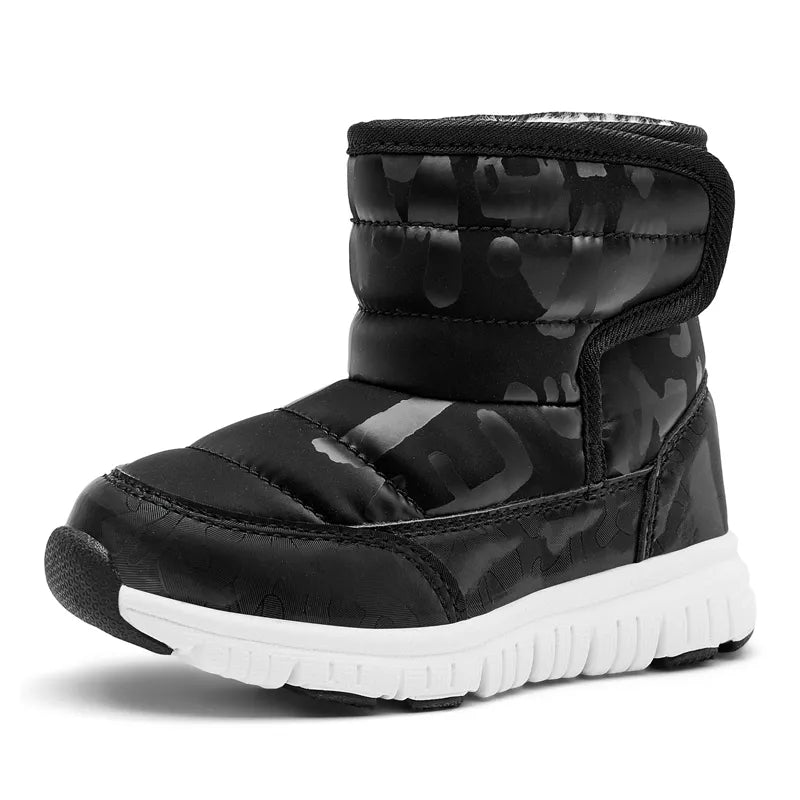 Slip-resistant Kids Boys Girls Waterproof Winter Shoes childrensterritory