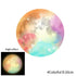 Luminous Colorful Moon Wall Stickers For Kids Bedroom childrensterritory