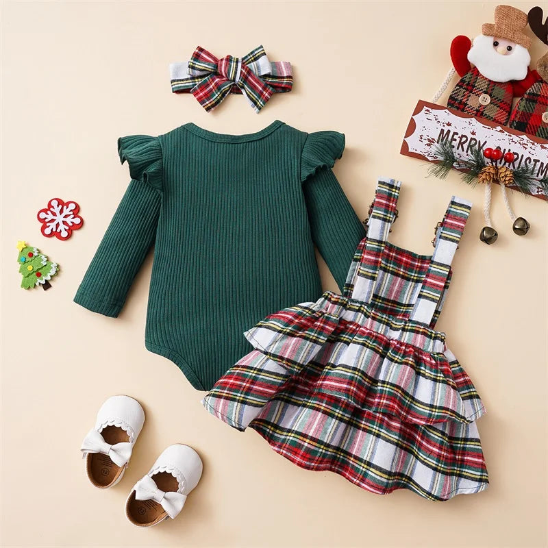 Baby Girl Long-Sleeved Elegant Winter Dresses