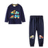 Kids Cartoon Animals and Letter Print 2 Piece Suit Sets childrensterritory