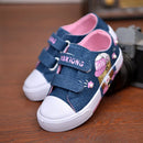Kids Non-slip Breathable Canvas Shoes Flat Sneakers childrensterritory