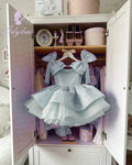 Sleeveless Bow Design Fluffy Girls' Birthday Party Dresses childrensterritory