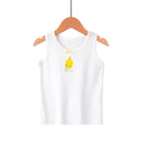Kids Cotton Multiple Styles Camisole Vests For Summer childrensterritory