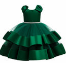 Bow Design Elegant Princess Tutu Dress For Girls childrensterritory