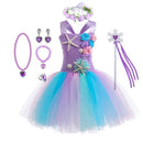 Girls Mermaid Style Tutu Princess Birthday/Halloween Party Dresses childrensterritory