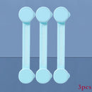 Anti-opening 3/5 Pieces Baby Cabinet Locks Protection Buckle childrensterritory