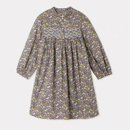 Floral Printed Little Girls&