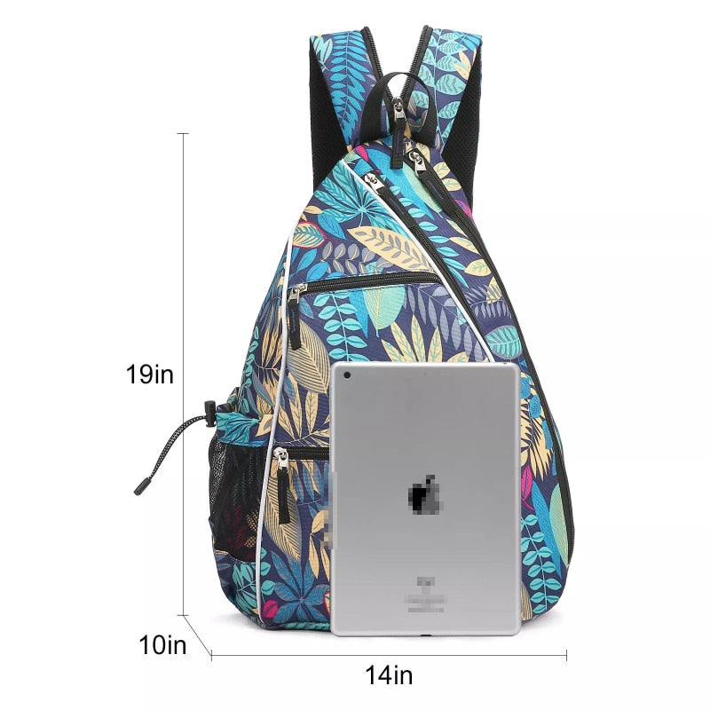 Adjustable Pickleball Tennis Backpack with Fence Hook childrensterritory