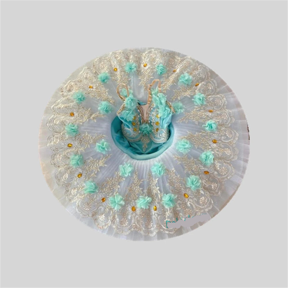 Young Girls Professional Princess Swan Lake Ballerina Costume