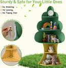 Multi-Functional Tree Design Bookshelf For Kids' Room