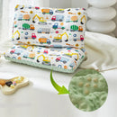 Cartoon Print Breathable Soft Gauze Baby Velvet Pillow childrensterritory