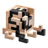 3D Luban Interlocking Cube Puzzle Wooden Toy Gift childrensterritory