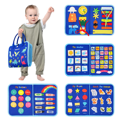 Busy Board for Fine Motor Skills | Montessori Toys for Toddler childrensterritory