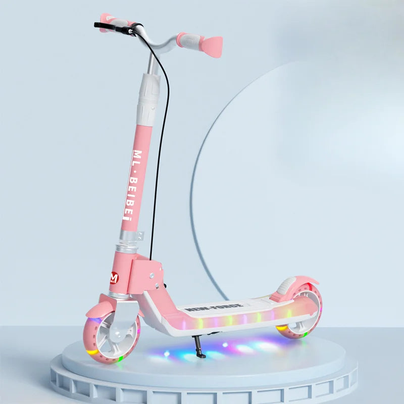 Kids Folding Kick Scooter with Dual Braking System childrensterritory