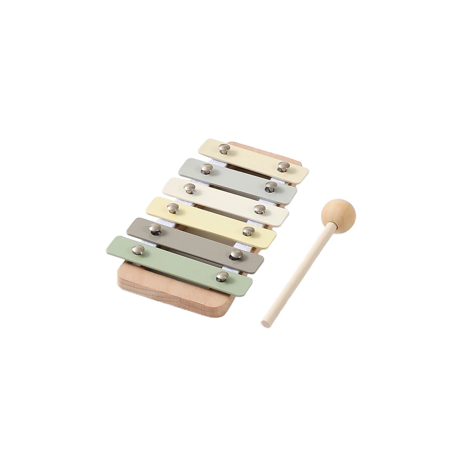 Wooden Musical Instruments for Early Education in Infants