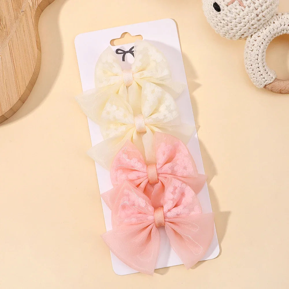 Girls Cute Handmade Lace Design Hair Accessories