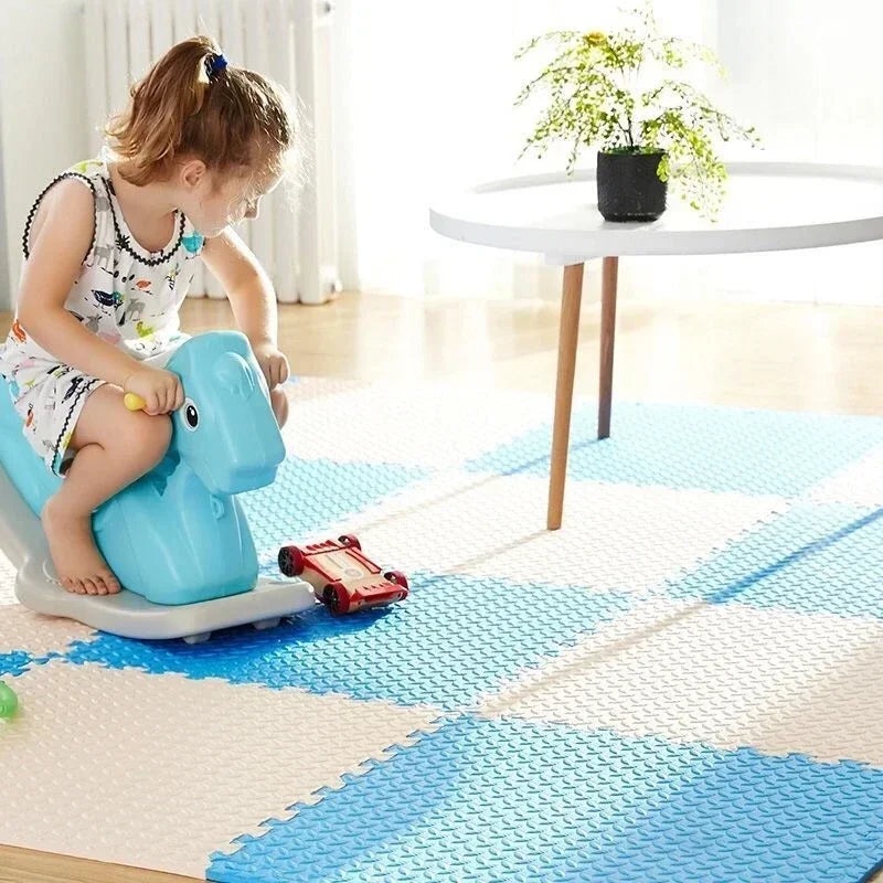 Made with EVA Foam 8-16pcs Floor Carpet Baby Play Mat childrensterritory