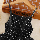 Kids Girls Polka Dot Stylish Summer Holiday Dresses childrensterritory