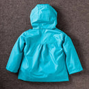 Long Sleeve Flower Print Waterproof Kids Hoodie Windcoat childrensterritory