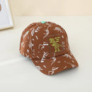 Kids Animal Dinosaur Printed Baseball Cap for Girls and Boys childrensterritory