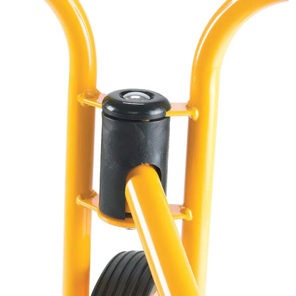 Kids Tricycle with Rubber Wheels in Yellow/Black Color childrensterritory