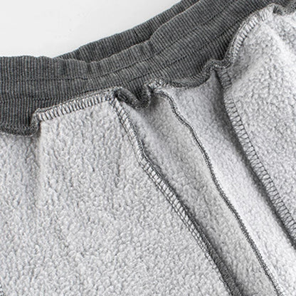 Kids Solid Color Elastic Waist Winter Sports Pants childrensterritory