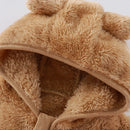 Kids' Bear Design Long Sleeves Warm Jacket