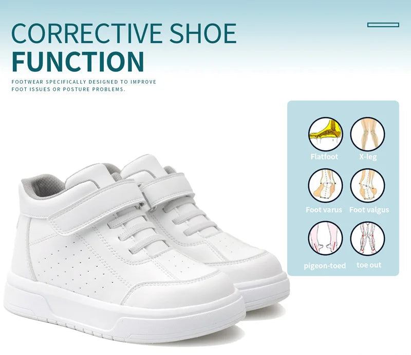 Kids High Back Ankle Support Sporty Sneakers childrensterritory