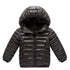 Kids Zipper Hooded Warm Jackets With Fur Design childrensterritory