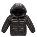 Kids Zipper Hooded Warm Jackets With Fur Design childrensterritory