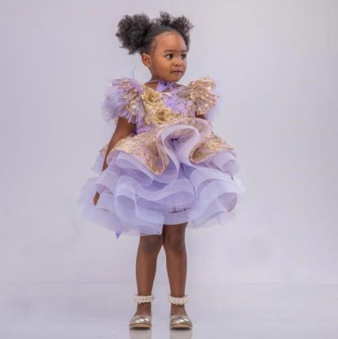 Baby/Kids Girls Knee Length Pageant Birthday Party Gown childrensterritory
