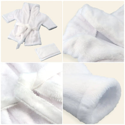5PCS Bathrobes Outfit Props Set for Newborn Photography
