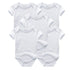 Short Sleeves Cartoon Print Soft Bodysuits For Baby Boys And Girls childrensterritory
