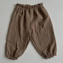 Printed Soft Cotton Girls Casual Pants childrensterritory