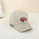 Motor Club Letter Embroidered Outdoor Kids Caps for Summer childrensterritory