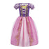 Kids Girls Jasmine Elsa Anna Bella Rapunzel Costumes childrensterritory